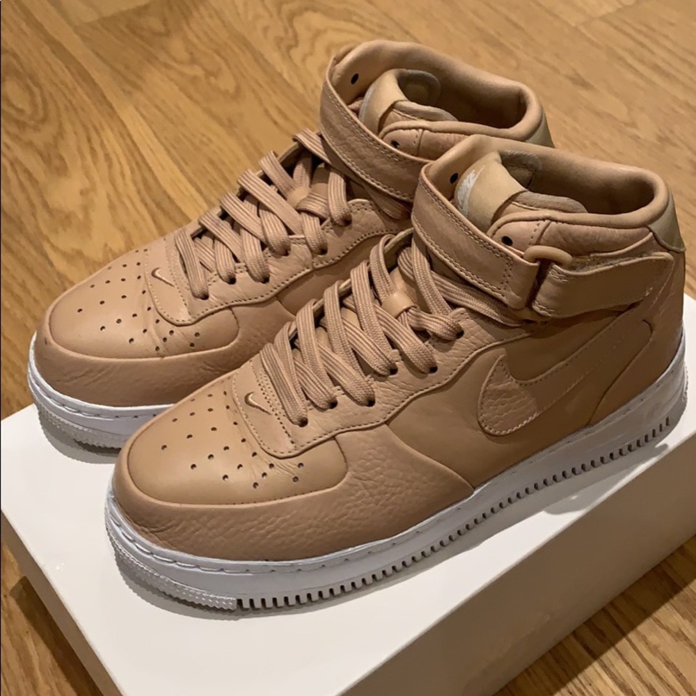 Nike lab Air Force 1 Mid - Vachetta Tan